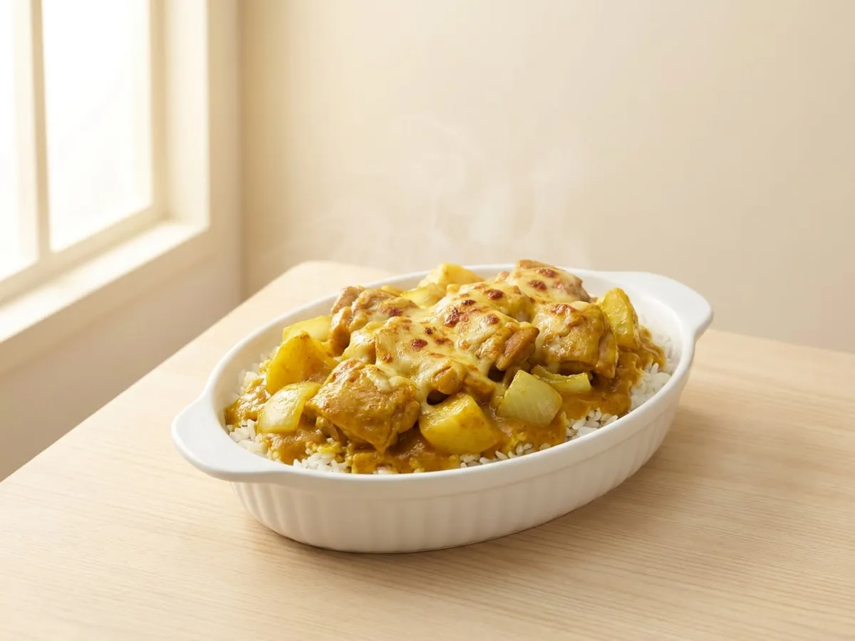 焗葡國雞飯