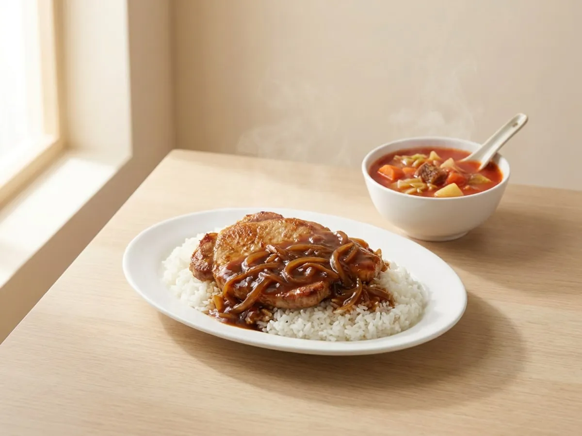 碟頭飯 · 例湯