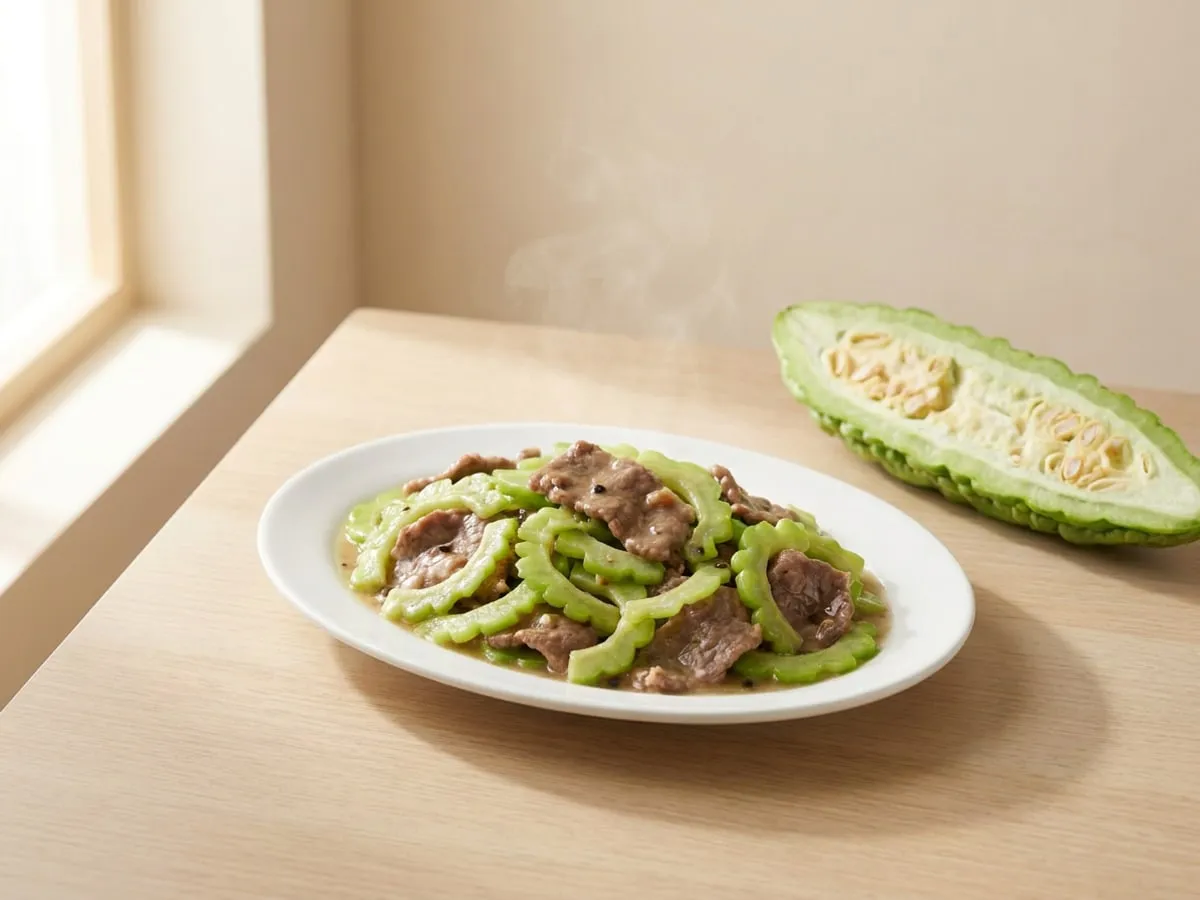 涼瓜炒牛肉