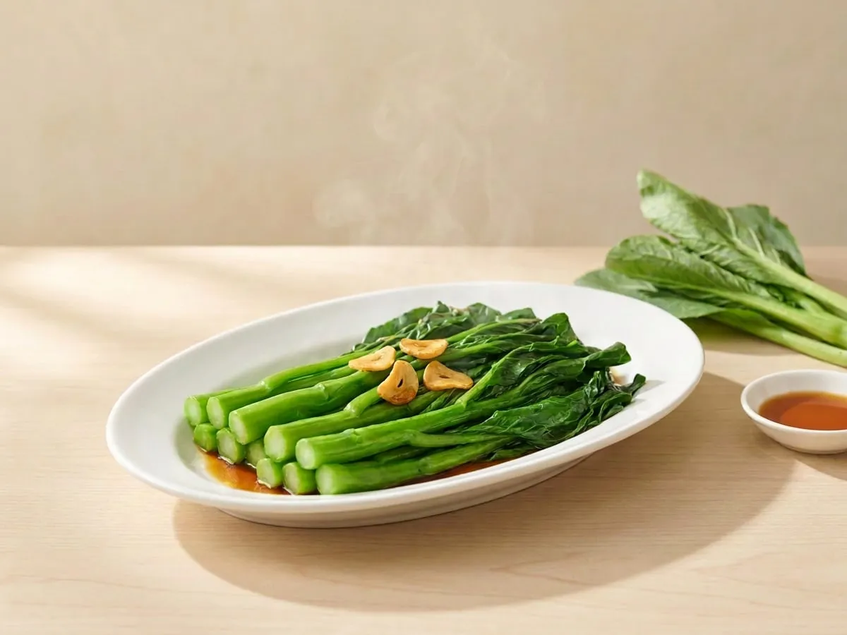 白灼菜心