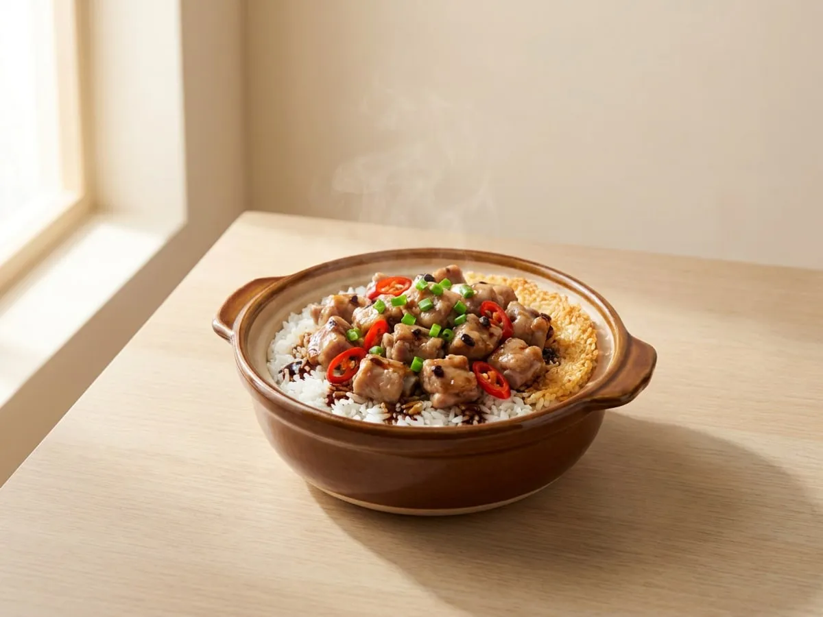 排骨煲仔飯