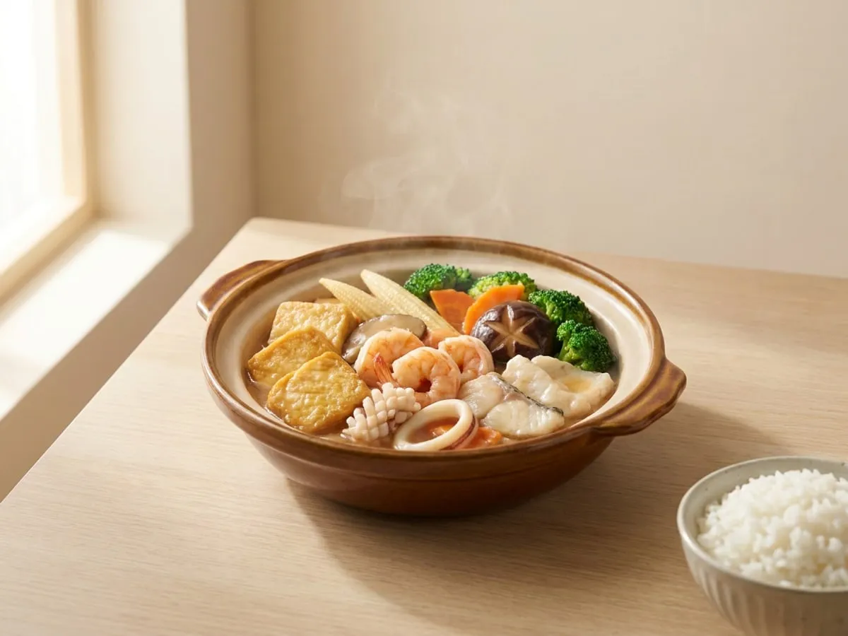 八珍豆腐煲