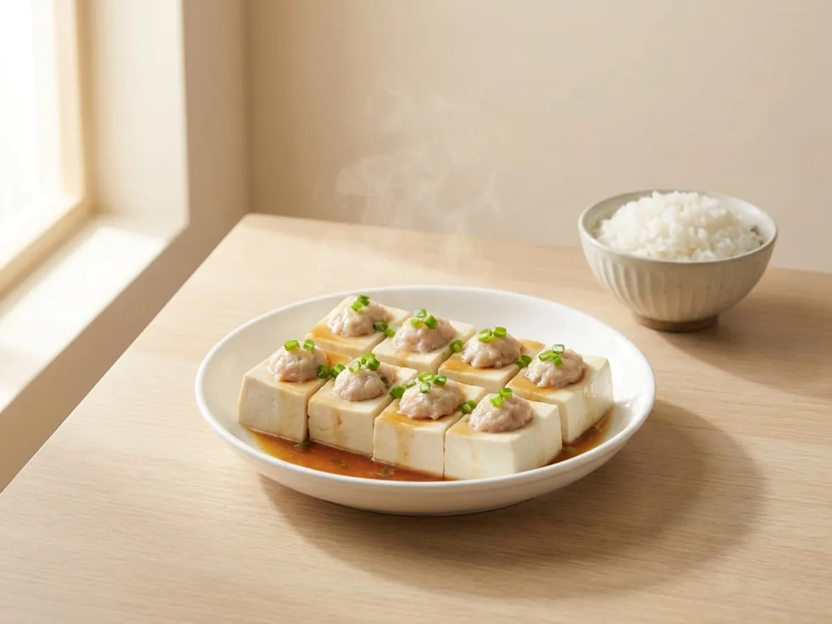 蒸釀豆腐