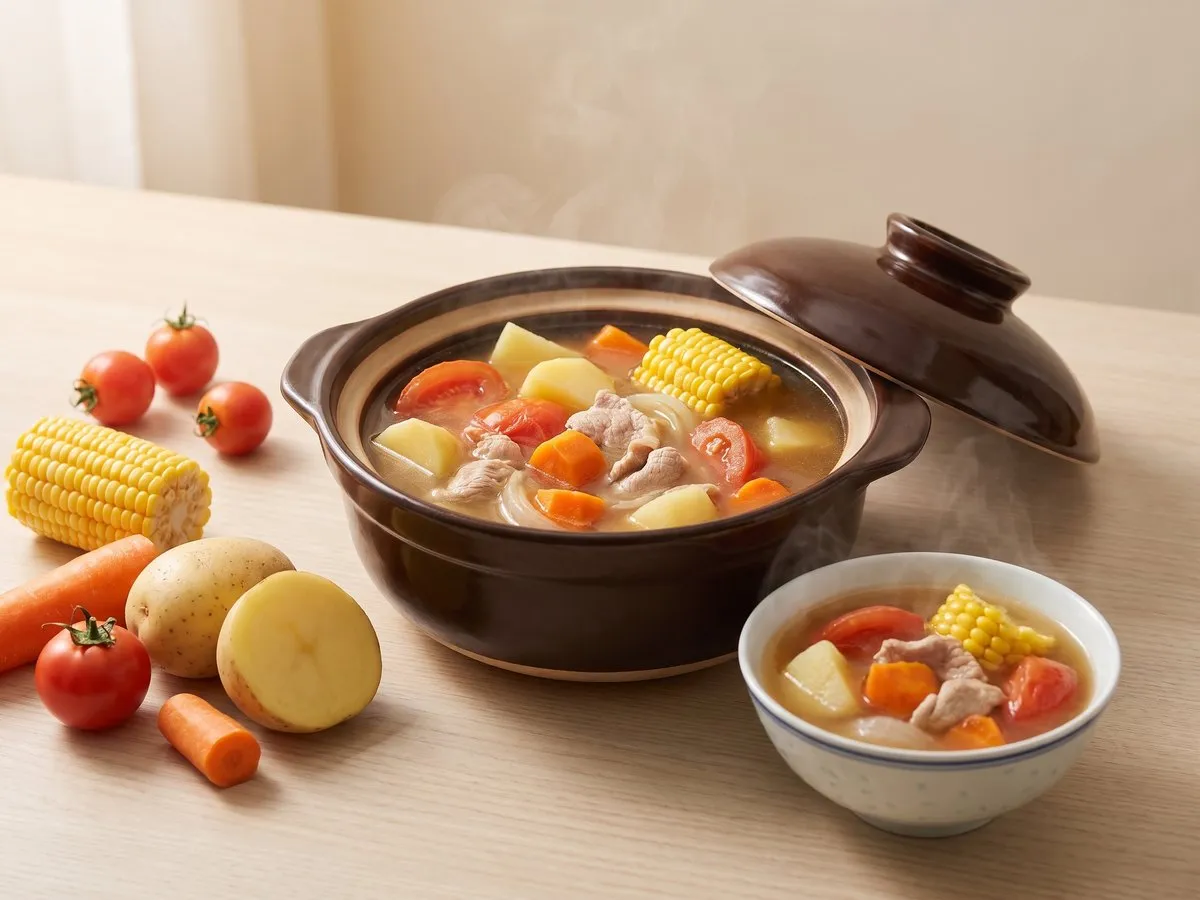 ABC湯(番茄薯仔紅蘿蔔粟米瘦肉湯)
