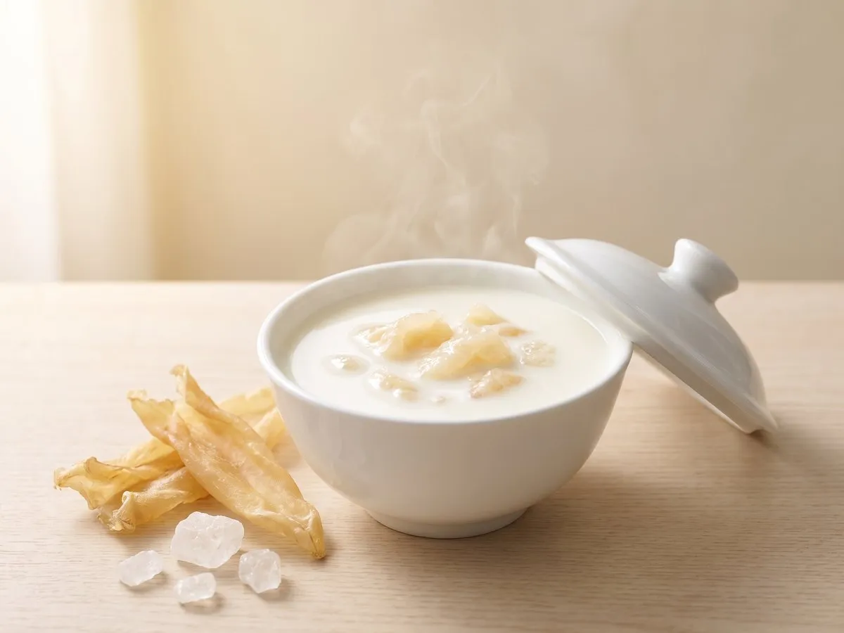 花膠燉鮮奶