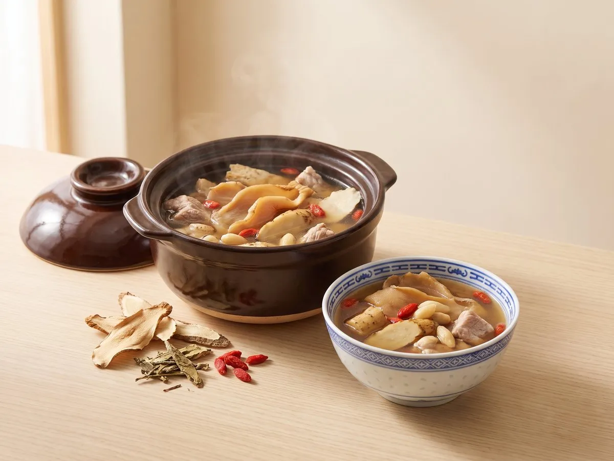 響螺片玉竹麥冬瘦肉湯
