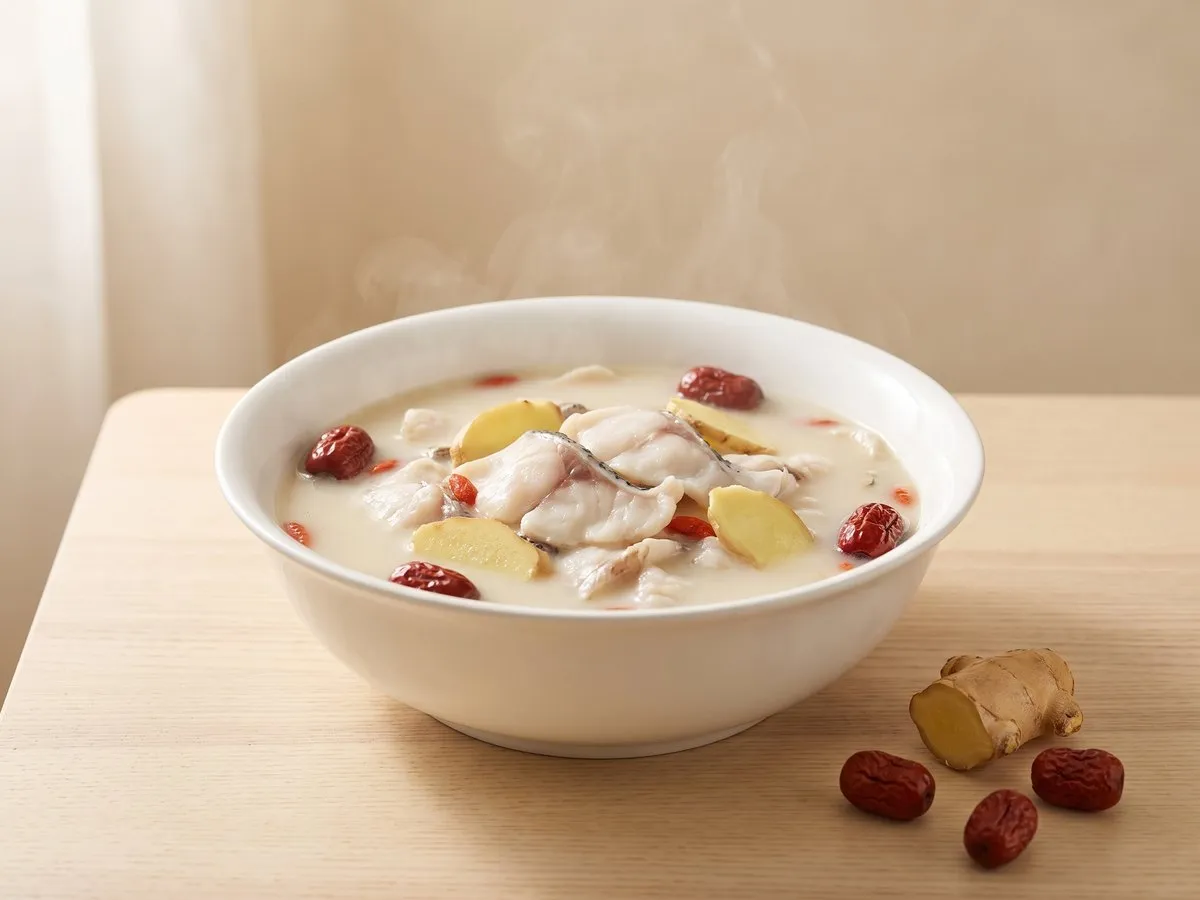 生薑魚片湯