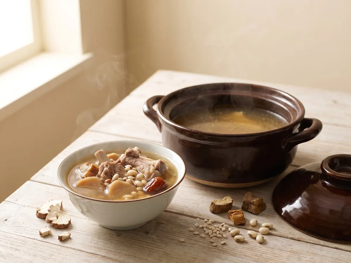 粉葛土茯苓赤小豆豬骨湯