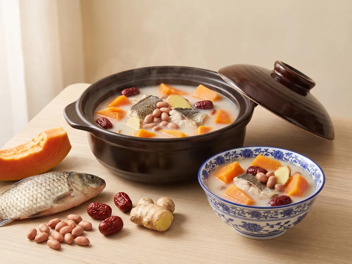 木瓜鯽魚湯
