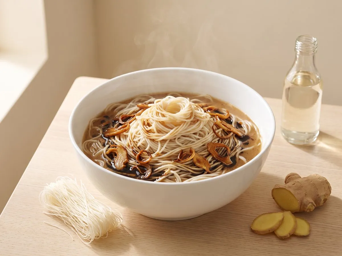 麻油麵線
