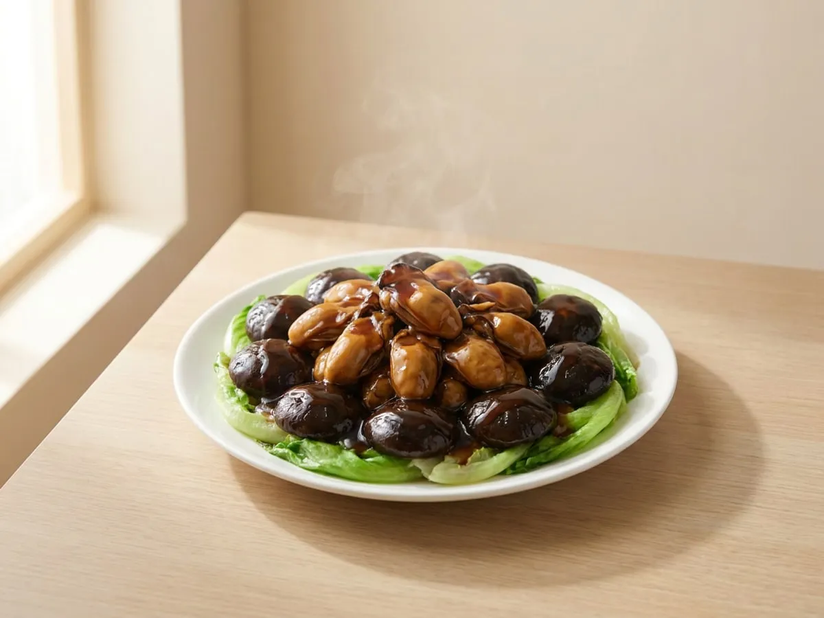 蠔豉燜冬菇