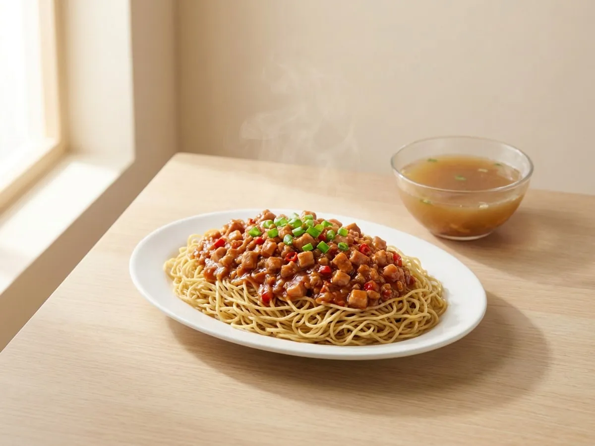 炸醬撈麵