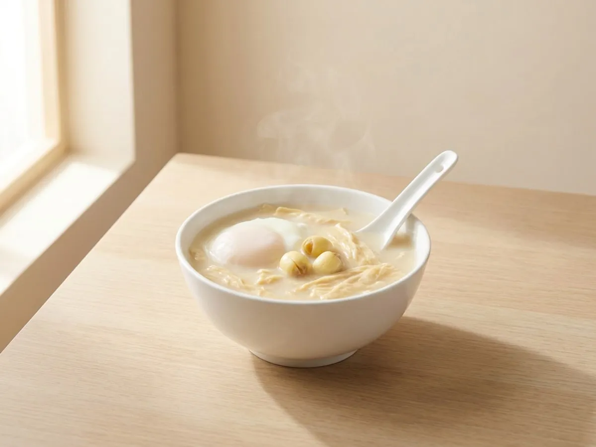腐竹雞蛋糖水
